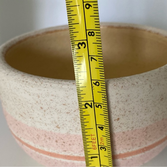 Aztec Creamer Sugar Pottery Sand Art Native American Pastel Blue Rust Orange EUC - Picture 13 of 16